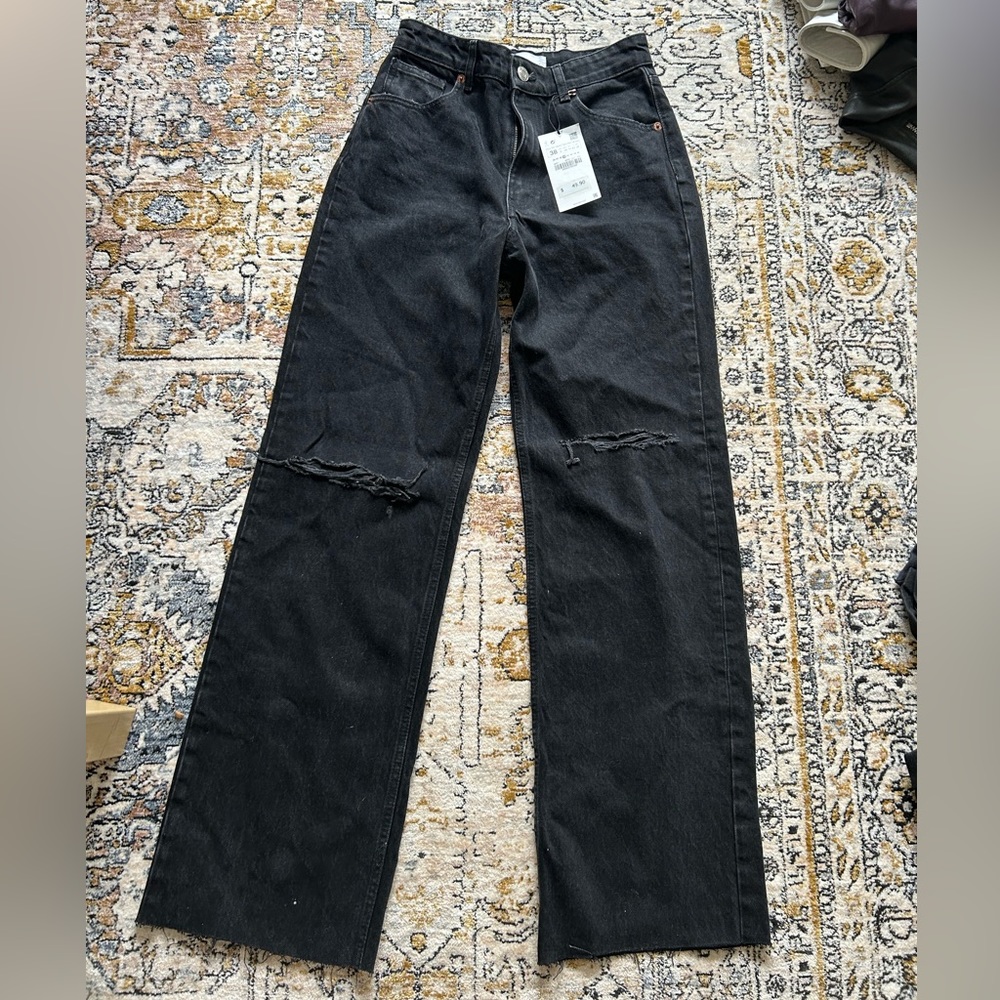 Zara high waisted jeans
